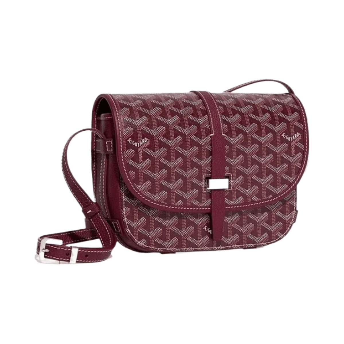 Goyard White Monogram Pattern All-in-One Messenger Bag — image 2