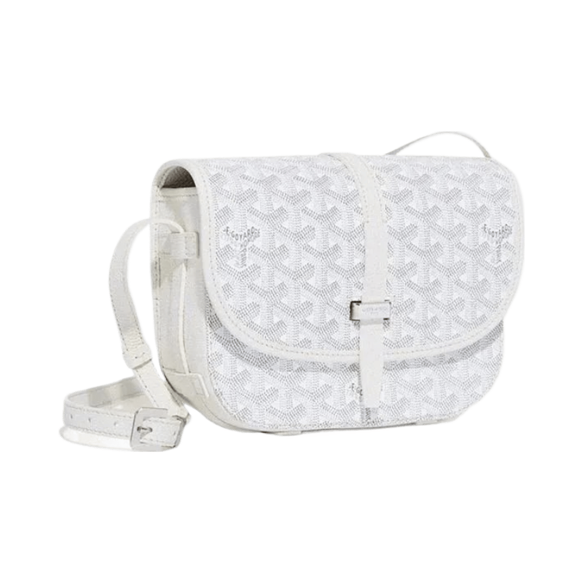 Goyard White Monogram Pattern All-in-One Messenger Bag — image 5