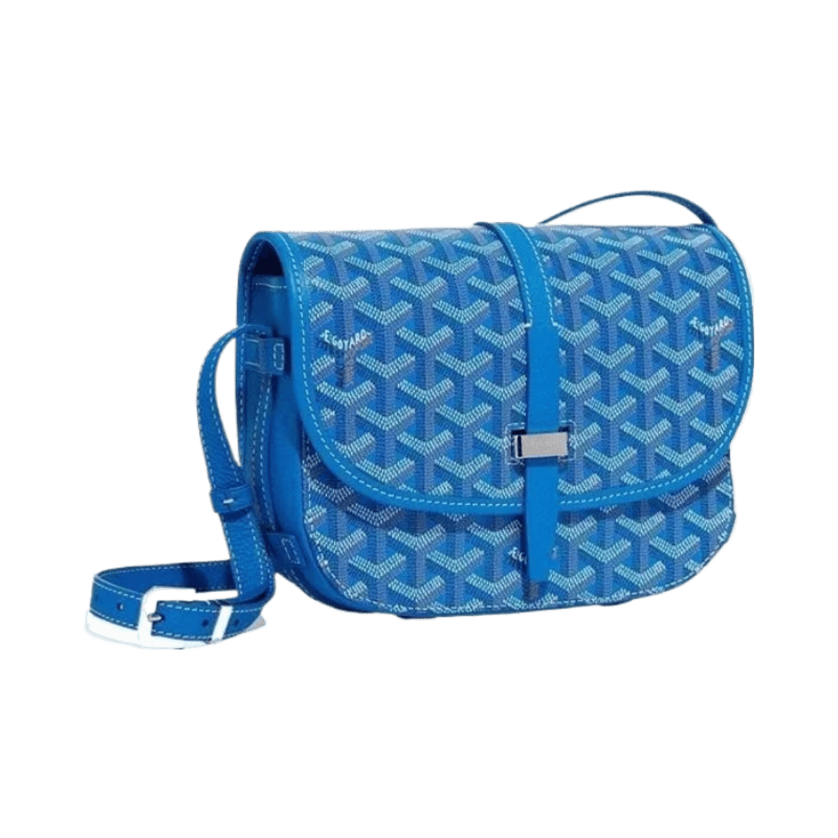 Goyard White Monogram Pattern All-in-One Messenger Bag — image 6