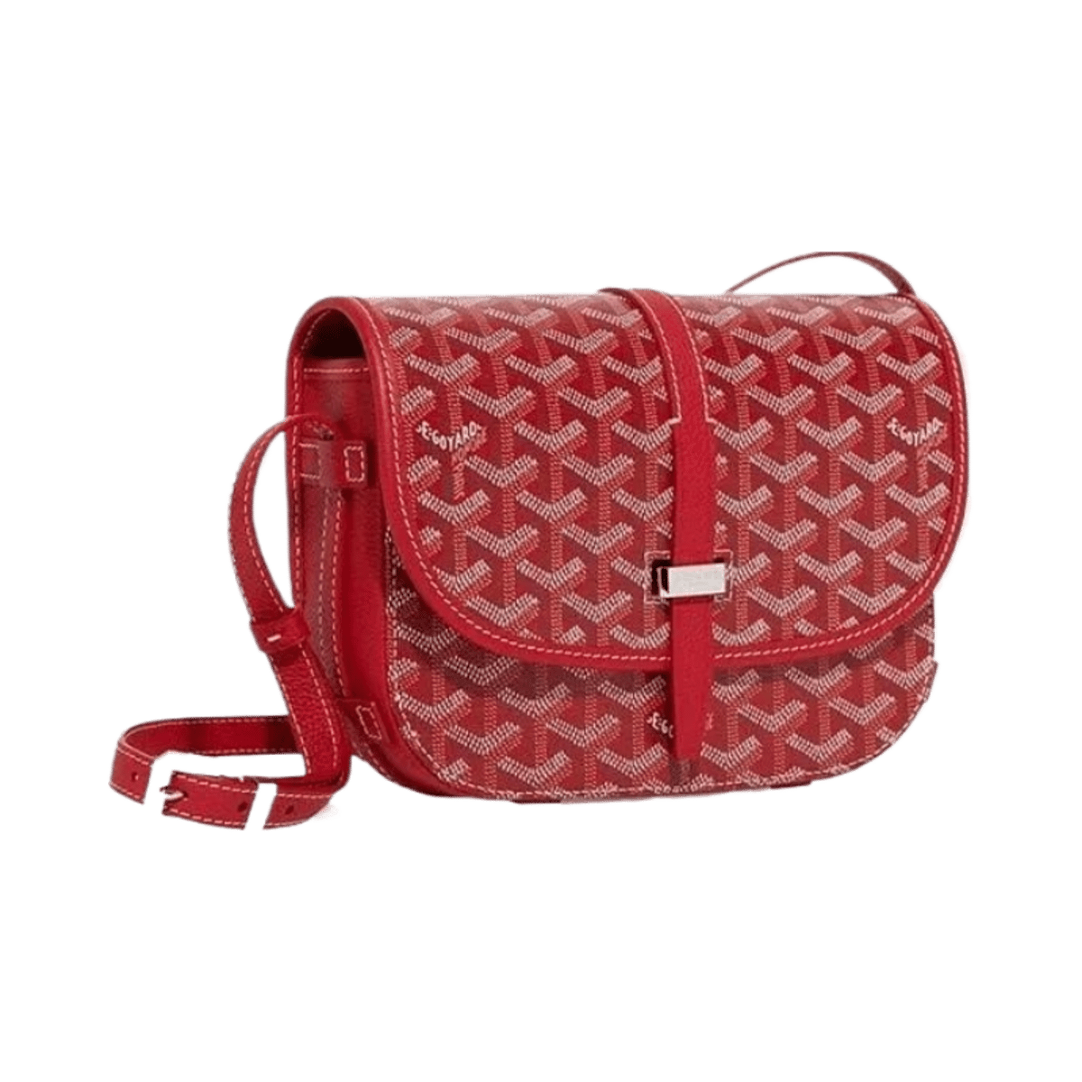 Goyard White Monogram Pattern All-in-One Messenger Bag — image 7
