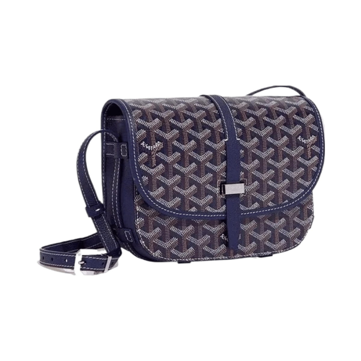 Goyard White Monogram Pattern All-in-One Messenger Bag — image 8