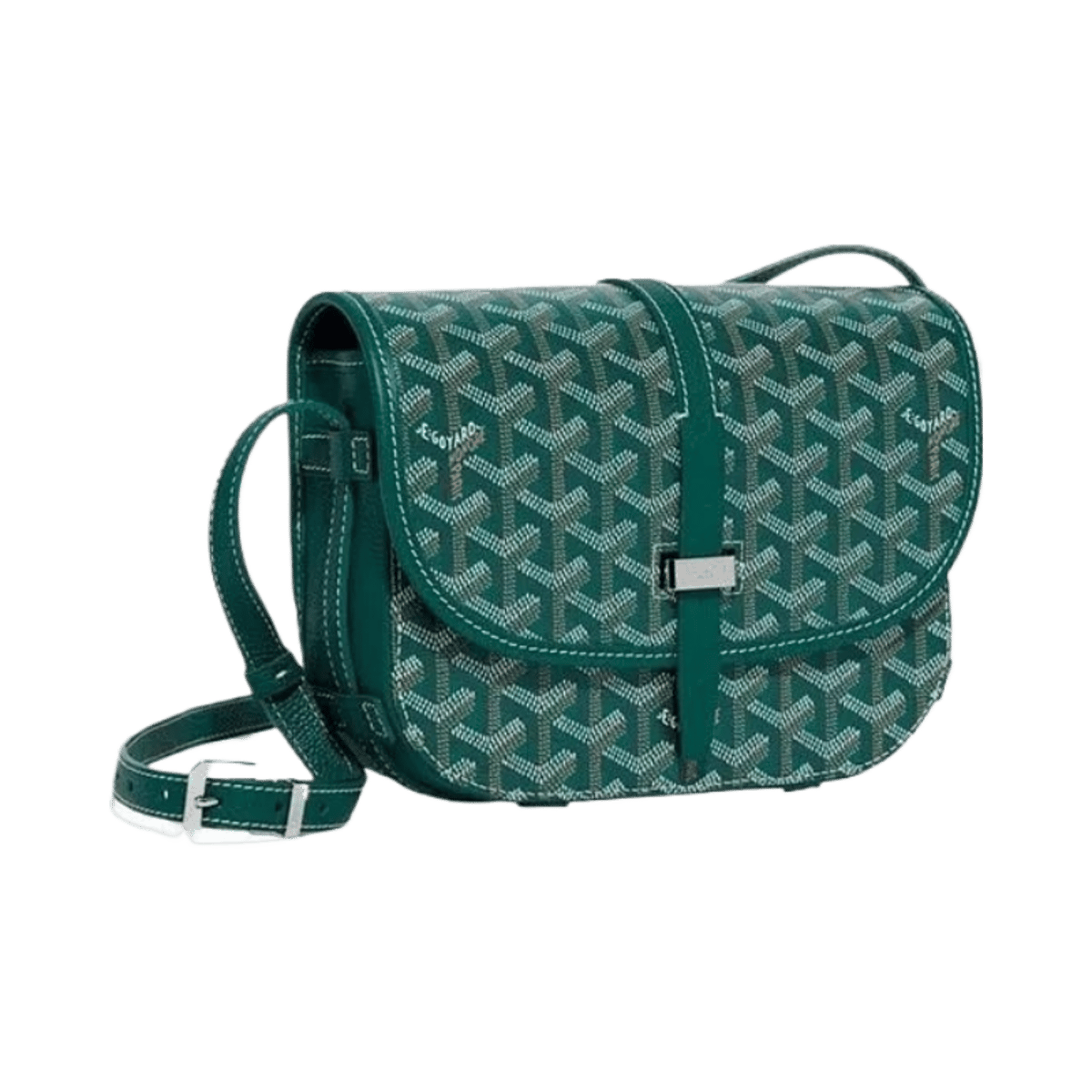Goyard White Monogram Pattern All-in-One Messenger Bag — image 9