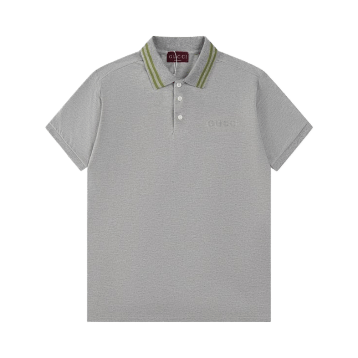 Gucci Classic Polo Shirt White Short Sleeve Cotton Top — image 6