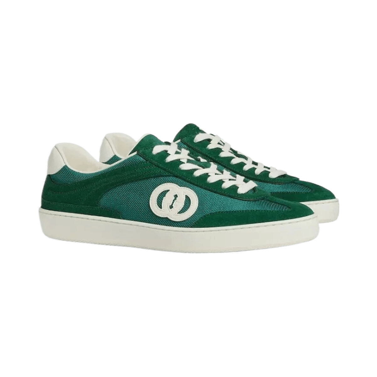 Gucci GG Canvas & Suede Retro Sneakers — image 2