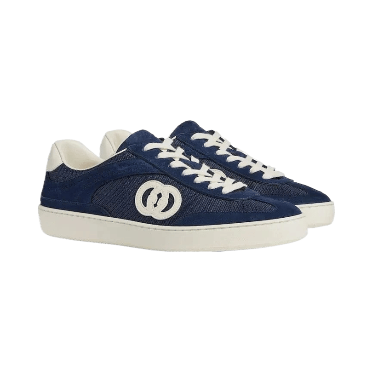 Gucci GG Canvas & Suede Retro Sneakers — image 3