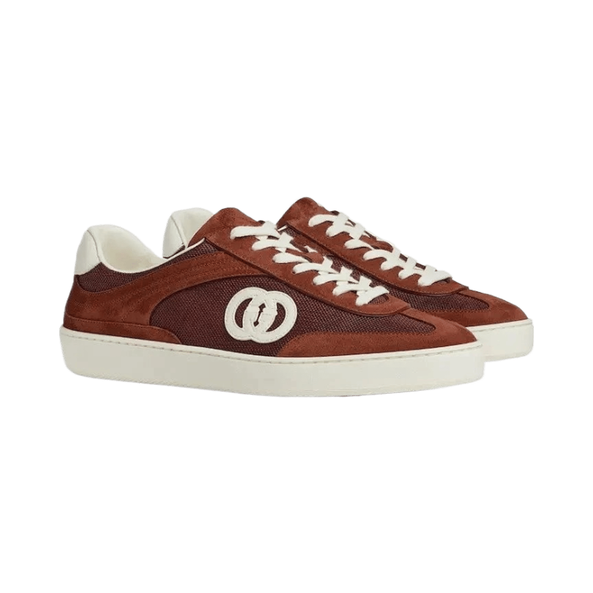 Gucci GG Canvas & Suede Retro Sneakers — image 4