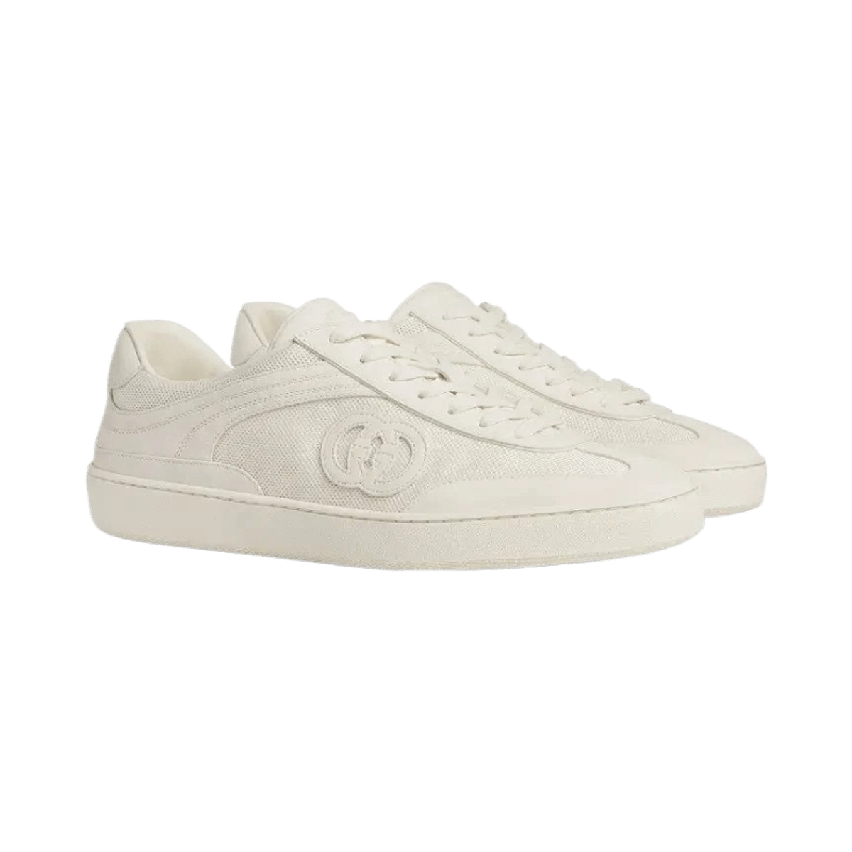 Gucci GG Canvas & Suede Retro Sneakers — image 5