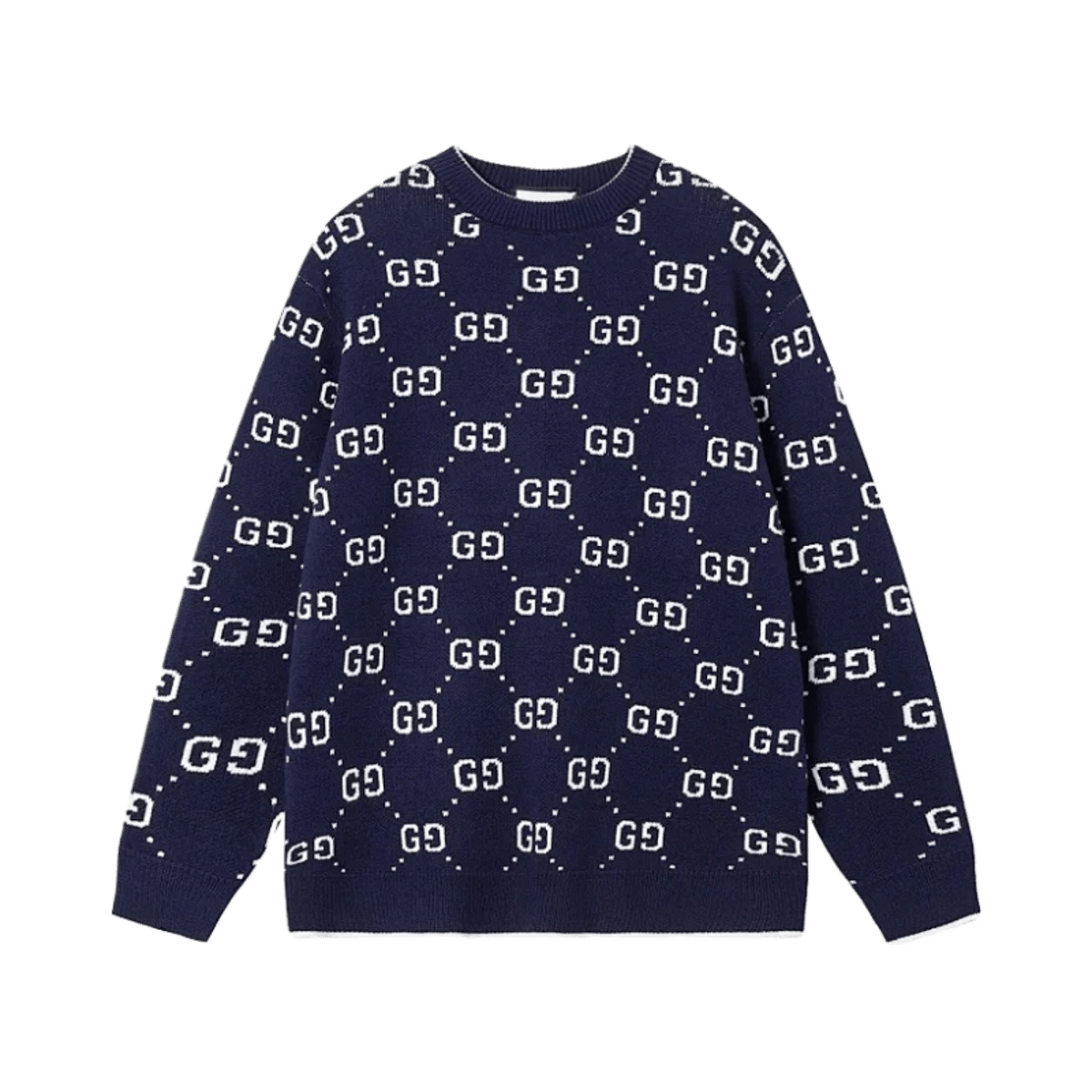 Gucci GG Monogram Wool Zip-Up Knit Cardigan Sweater — image 2