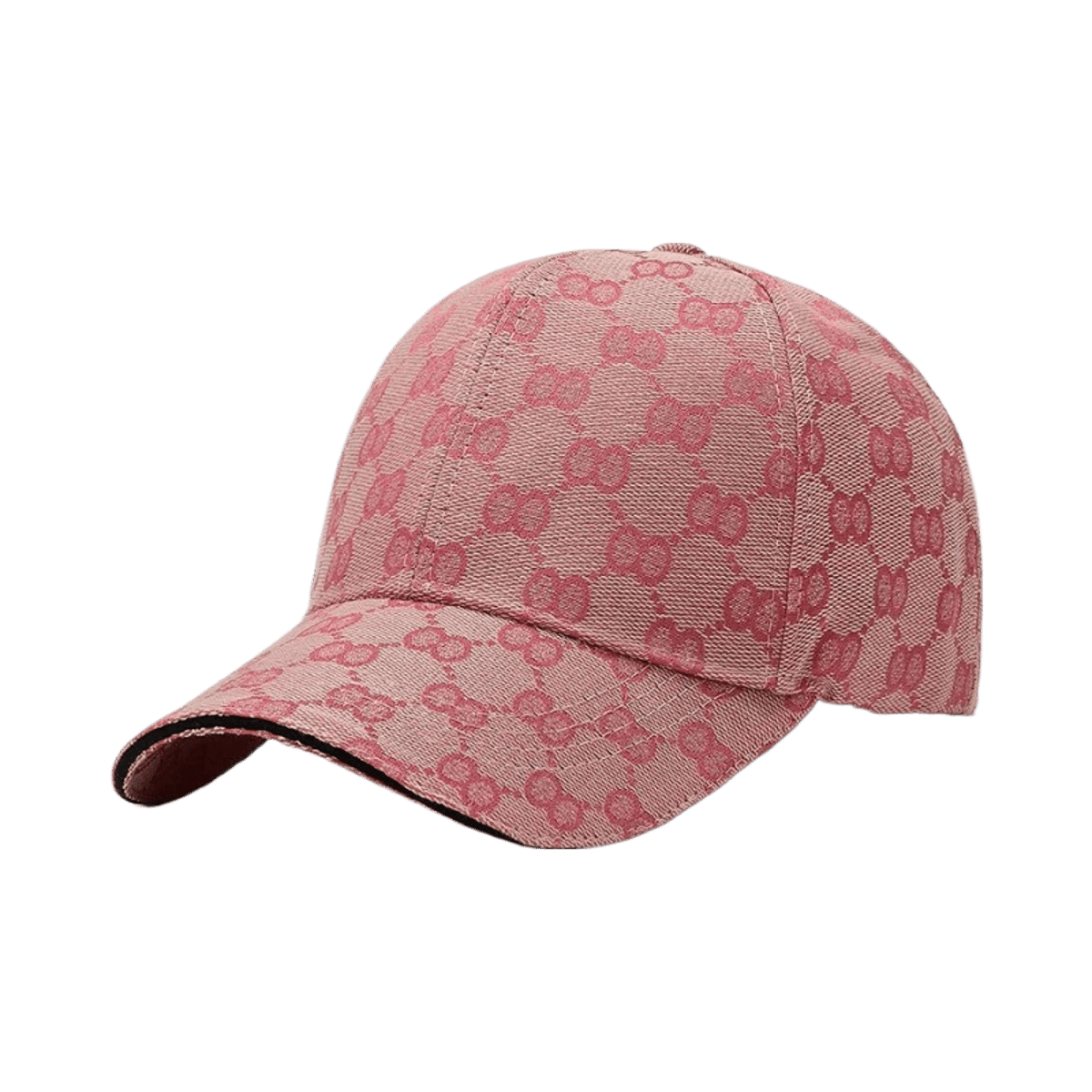Gucci Monogram Canvas Baseball Cap Unisex Adjustable Hard Top Sun Hat — image 3