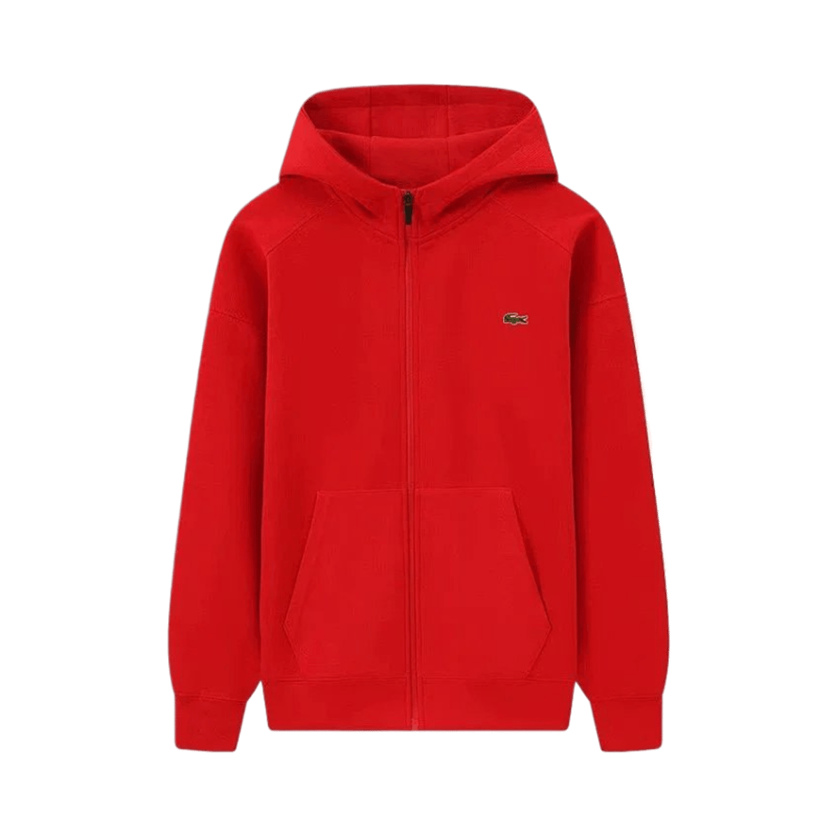 Lacoste Classic Zip-Up Hoodie Collection - Men's & Women's Casual Full-Zip Sweatshirt with Logo Embroidery — image 7