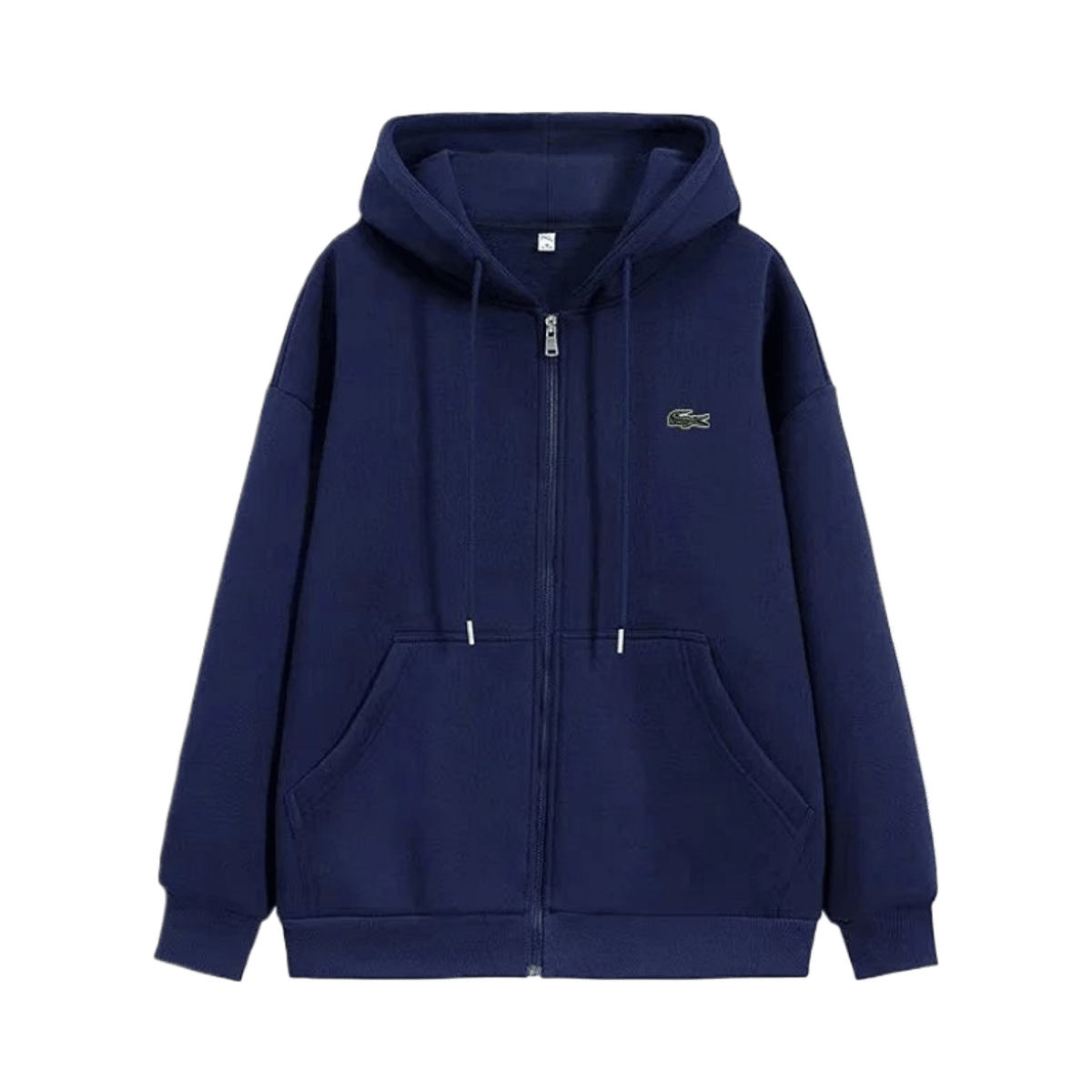Lacoste Classic Zip-Up Hoodie Collection - Men's & Women's Casual Full-Zip Sweatshirt with Logo Embroidery — image 6