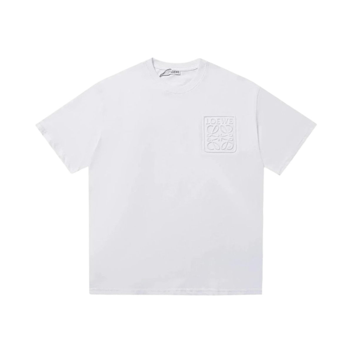 Loewe Embroidered Logo Short Sleeve T-Shirt — image 2