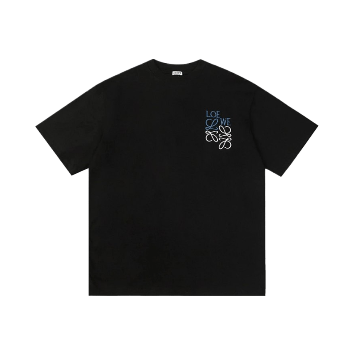 Loewe Embroidered Logo Short Sleeve T-Shirt — image 2