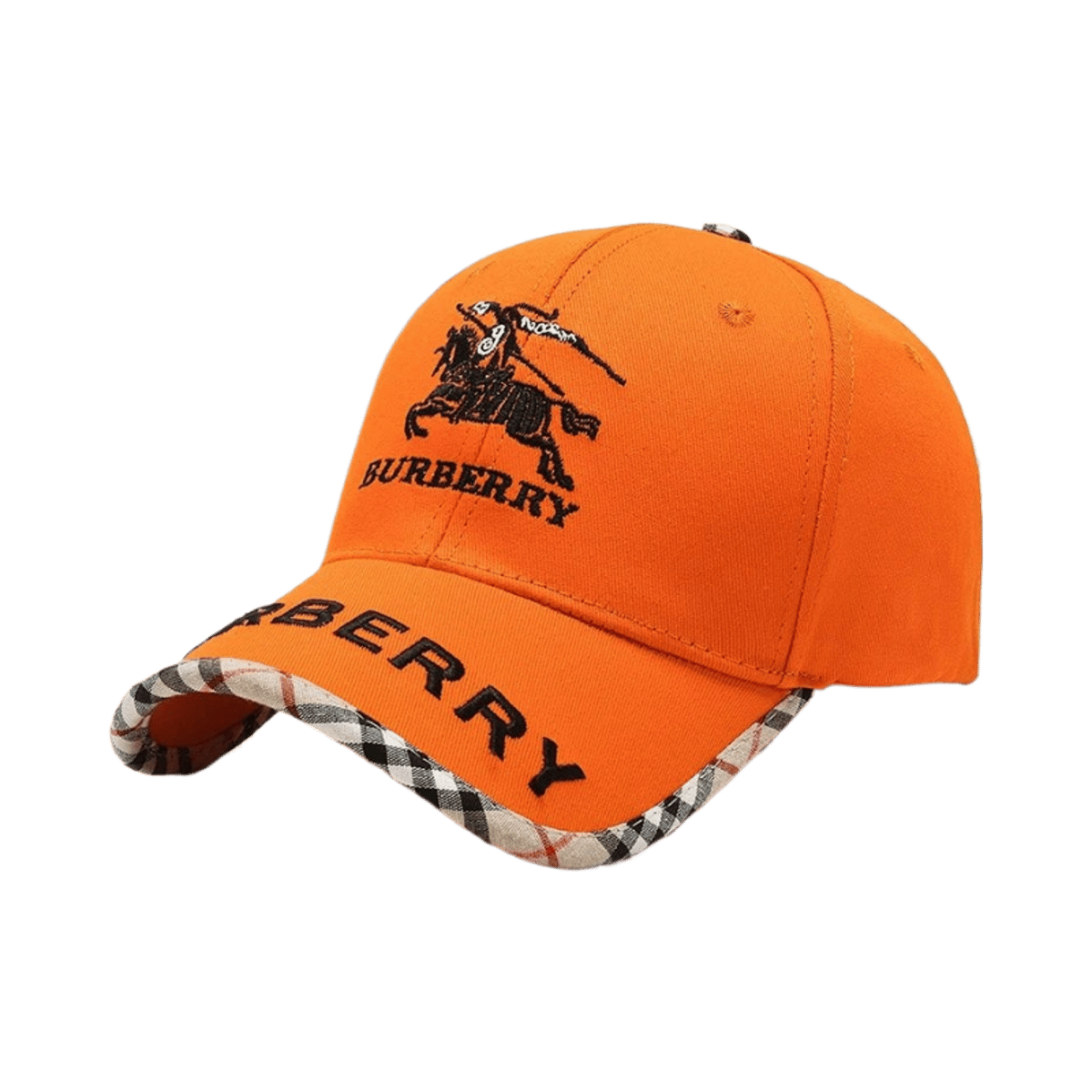 Luxury Designer Baseball Cap with Monogram Print and Embroidered Logo — image 3
