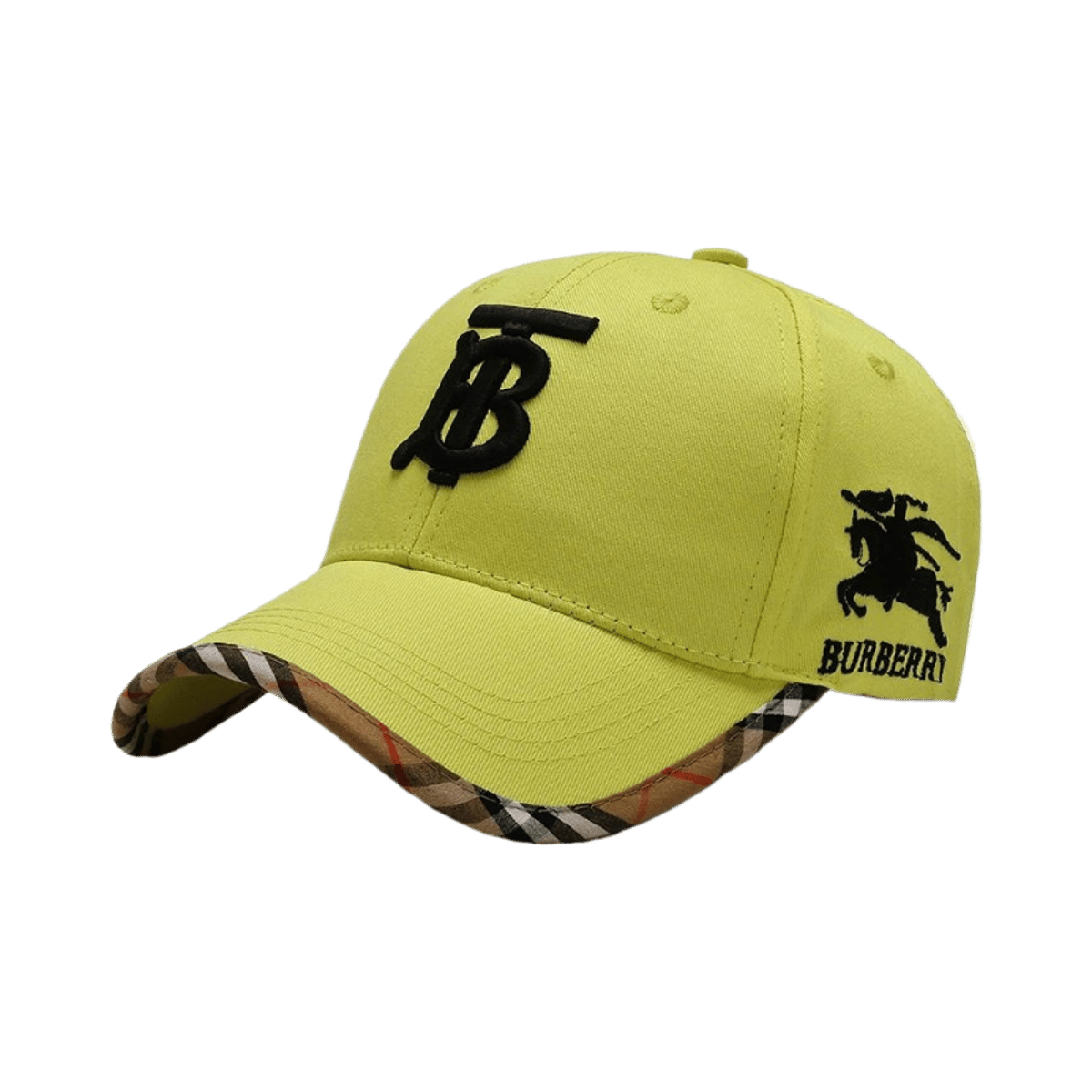 Luxury Designer Baseball Cap with Monogram Print and Embroidered Logo — image 5