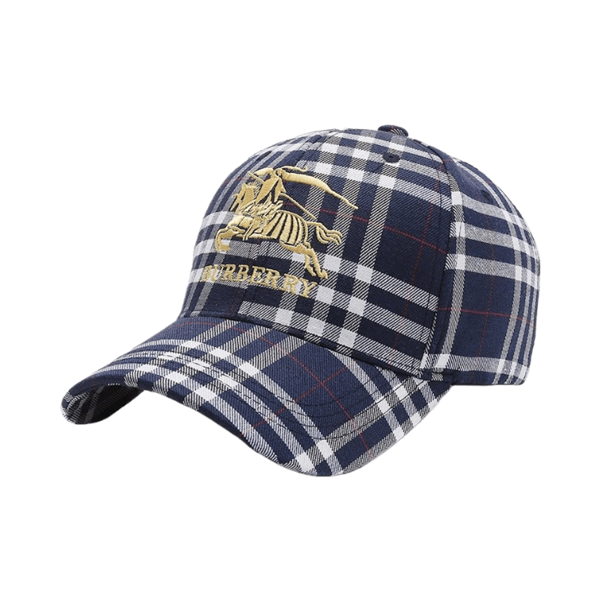 Luxury Designer Baseball Cap with Monogram Print and Embroidered Logo — image 5