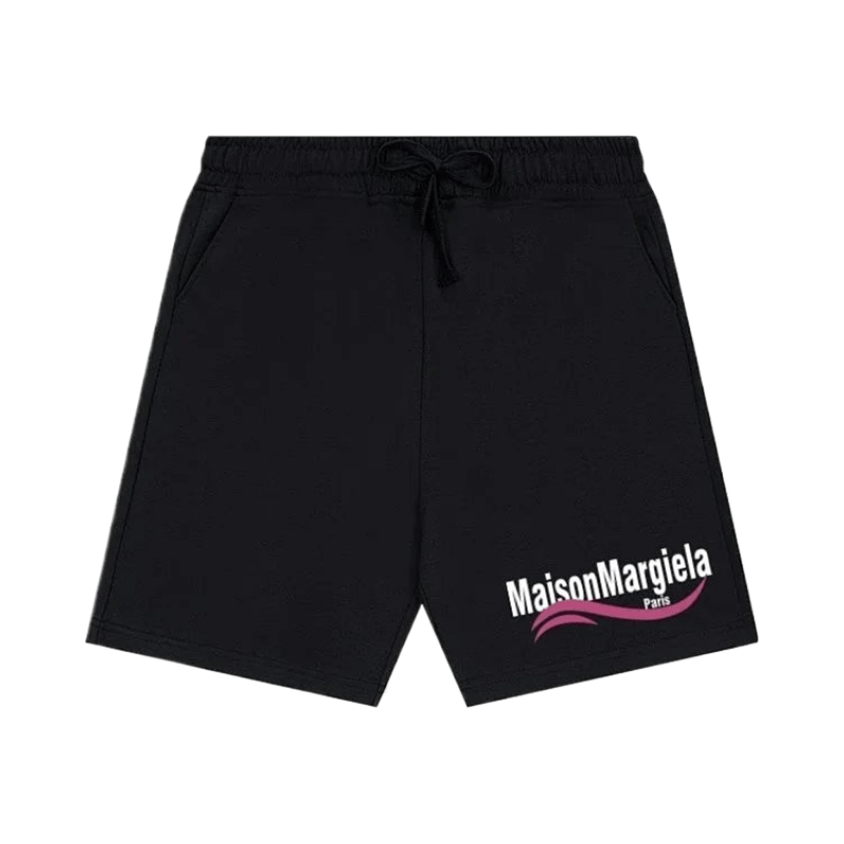 Maison Margiela Men's Logo Patch Drawstring Shorts — image 2