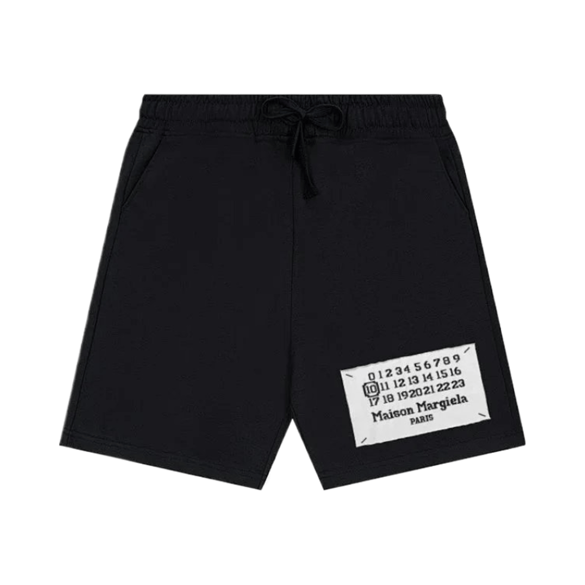 Maison Margiela Men's Logo Patch Drawstring Shorts — image 2
