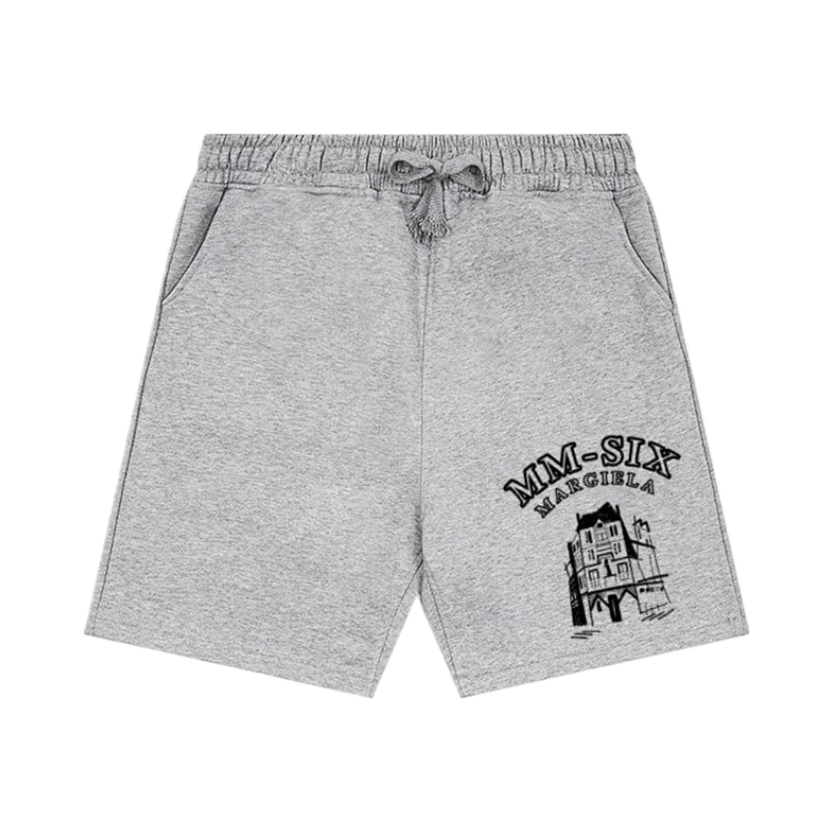 Maison Margiela Men's Logo Patch Drawstring Shorts — image 3