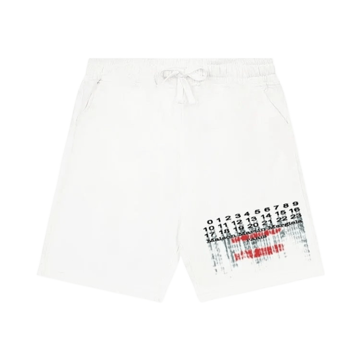 Maison Margiela Men's Logo Patch Drawstring Shorts — image 4