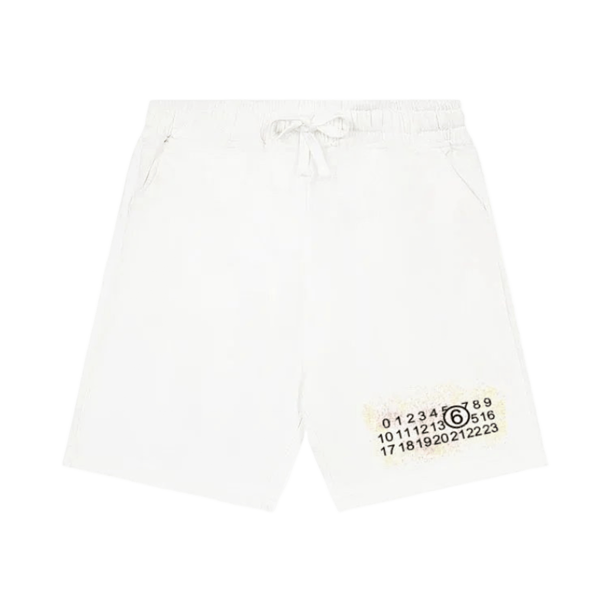 Maison Margiela Men's Logo Patch Drawstring Shorts — image 4