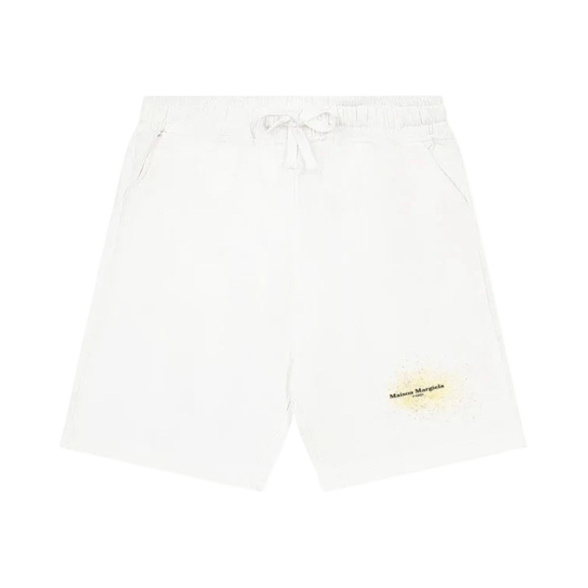 Maison Margiela Men's Logo Patch Drawstring Shorts — image 4