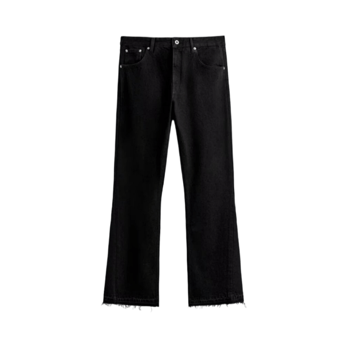 Men's Vintage Washed Straight Leg Jeans - American Style Cleanfit Casual Denim Pants — image 3