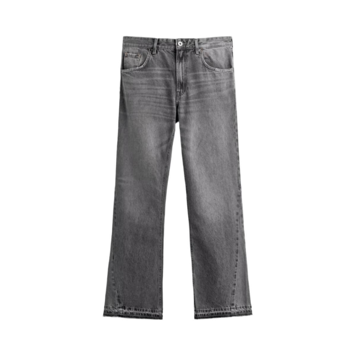 Men's Vintage Washed Straight Leg Jeans - American Style Cleanfit Casual Denim Pants — image 5