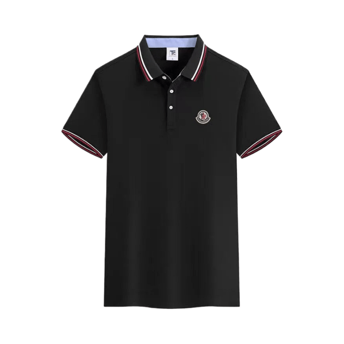 Moncler Classic Polo Shirt White — image 2
