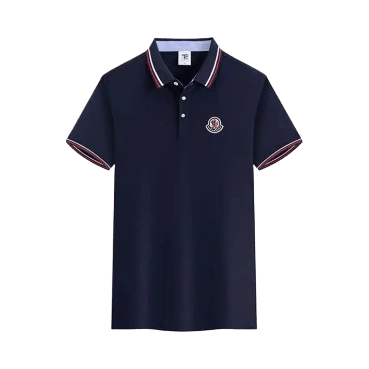 Moncler Classic Polo Shirt White — image 3
