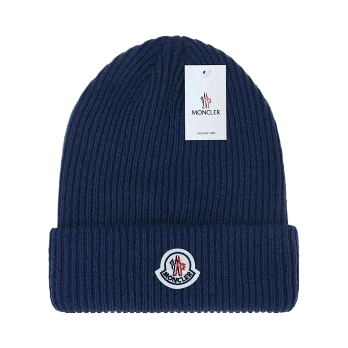 Moncler Coarse Knit Beanie Hat — image 11