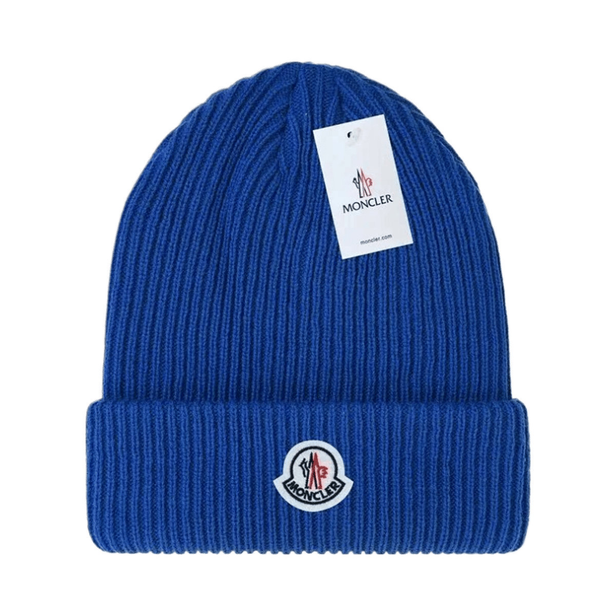 Moncler Coarse Knit Beanie Hat — image 12