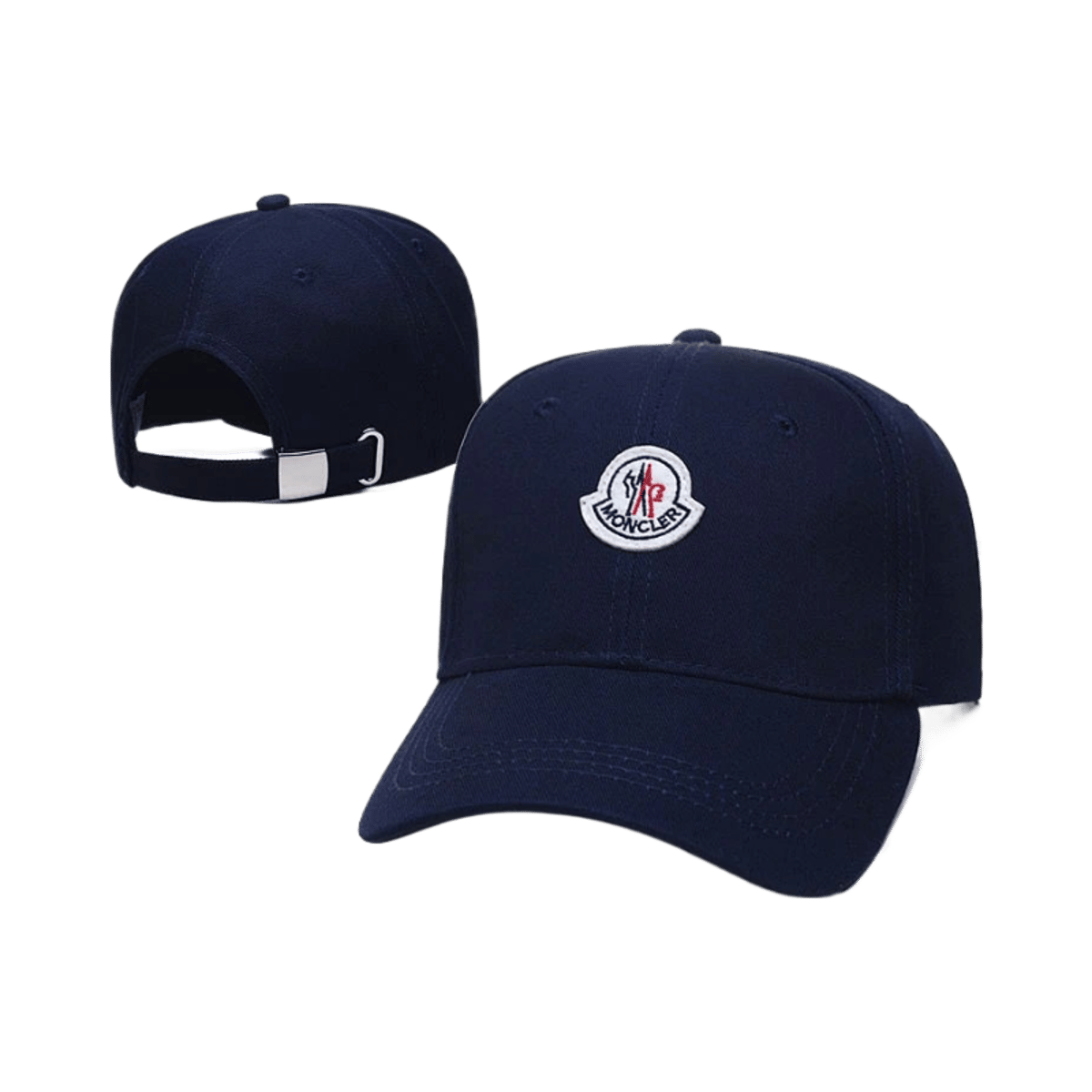Moncler Unisex Embroidered Logo Baseball Cap - Casual Sun Protection Hat — image 2