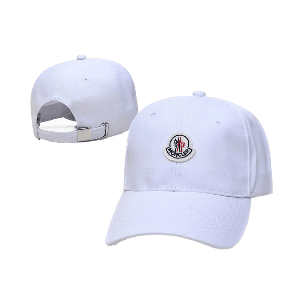 Moncler Unisex Embroidered Logo Baseball Cap - Casual Sun Protection Hat — image 4