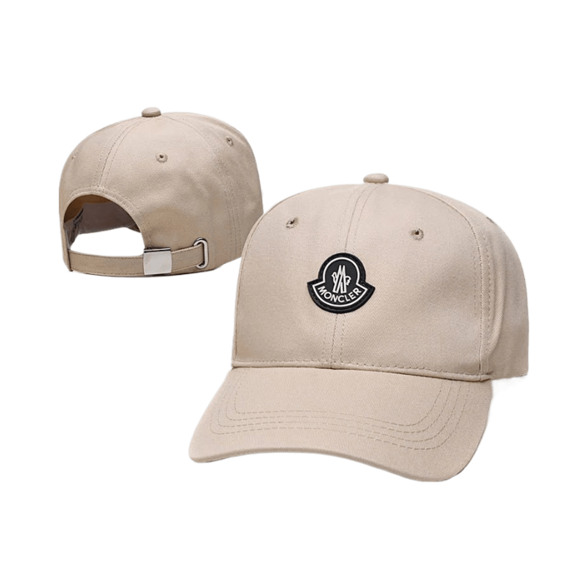 Moncler Unisex Embroidered Logo Baseball Cap - Casual Sun Protection Hat — image 6