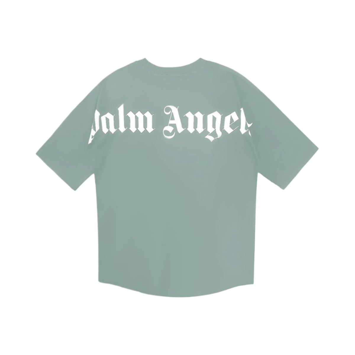 Palm Angels Men's Gothic Logo Back Print Short Sleeve T-Shirt — image 4