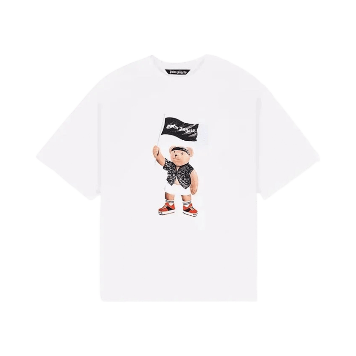 Palm Angels Teddy Bear Print Short Sleeve T-Shirt — image 2