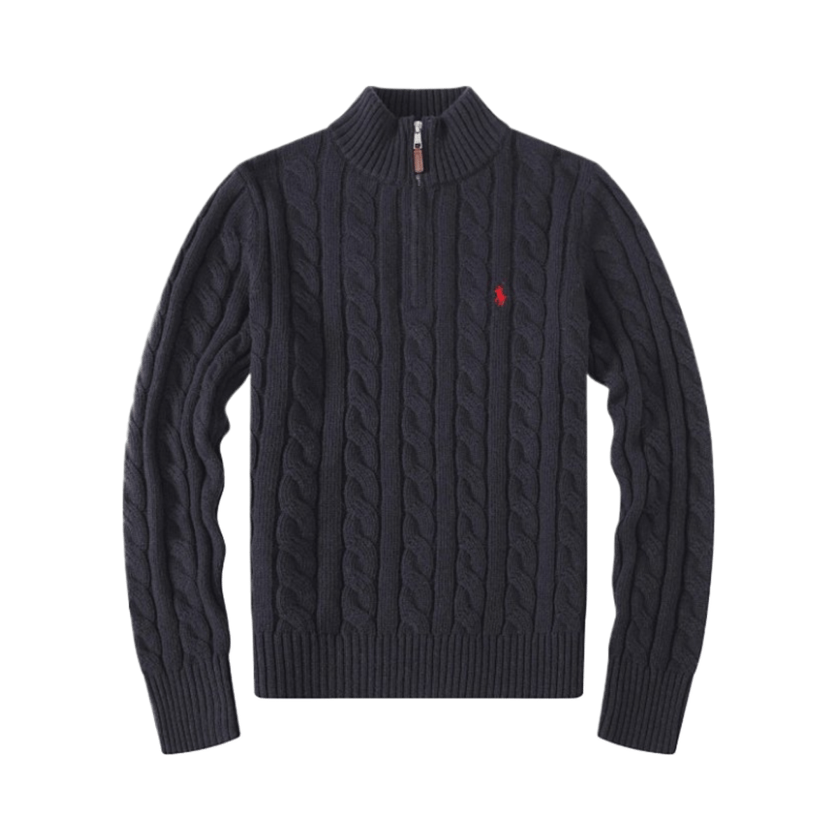 Ralph Lauren Men's Cable Knit Half-Zip Sweater — image 2