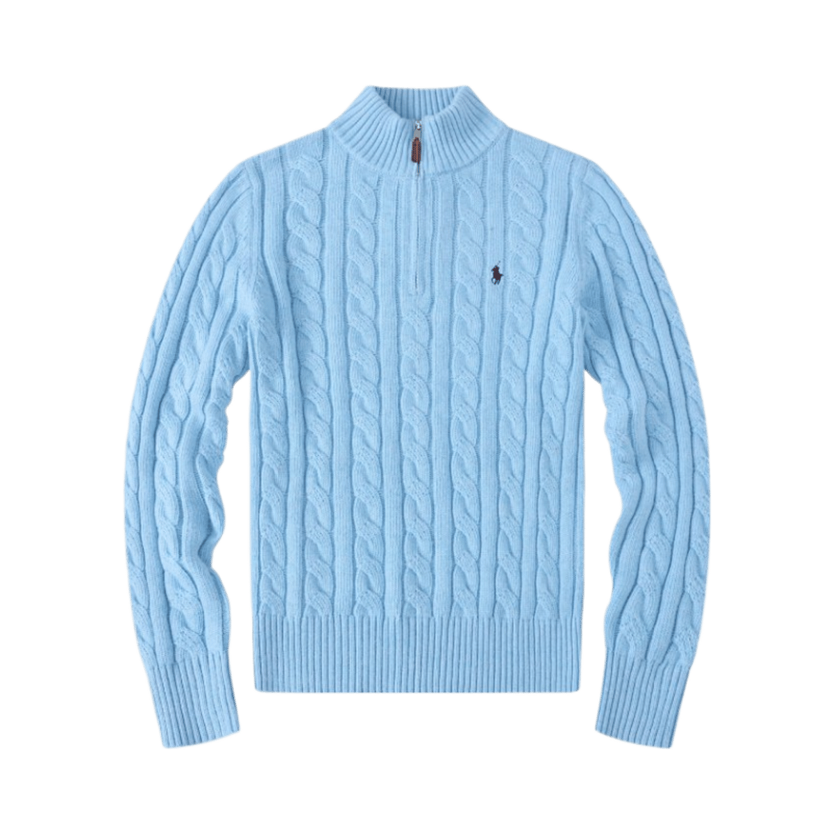 Ralph Lauren Men's Cable Knit Half-Zip Sweater — image 4