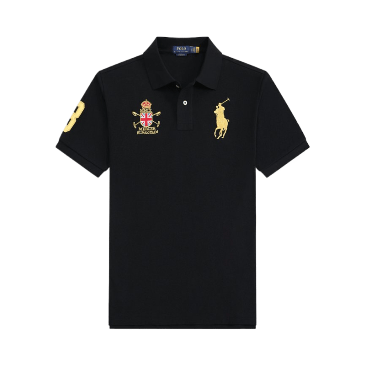 Ralph Lauren Men's Summer Embroidered Polo Shirt - Classic Fit Short Sleeve Pique Cotton with Big Pony Logo — image 4