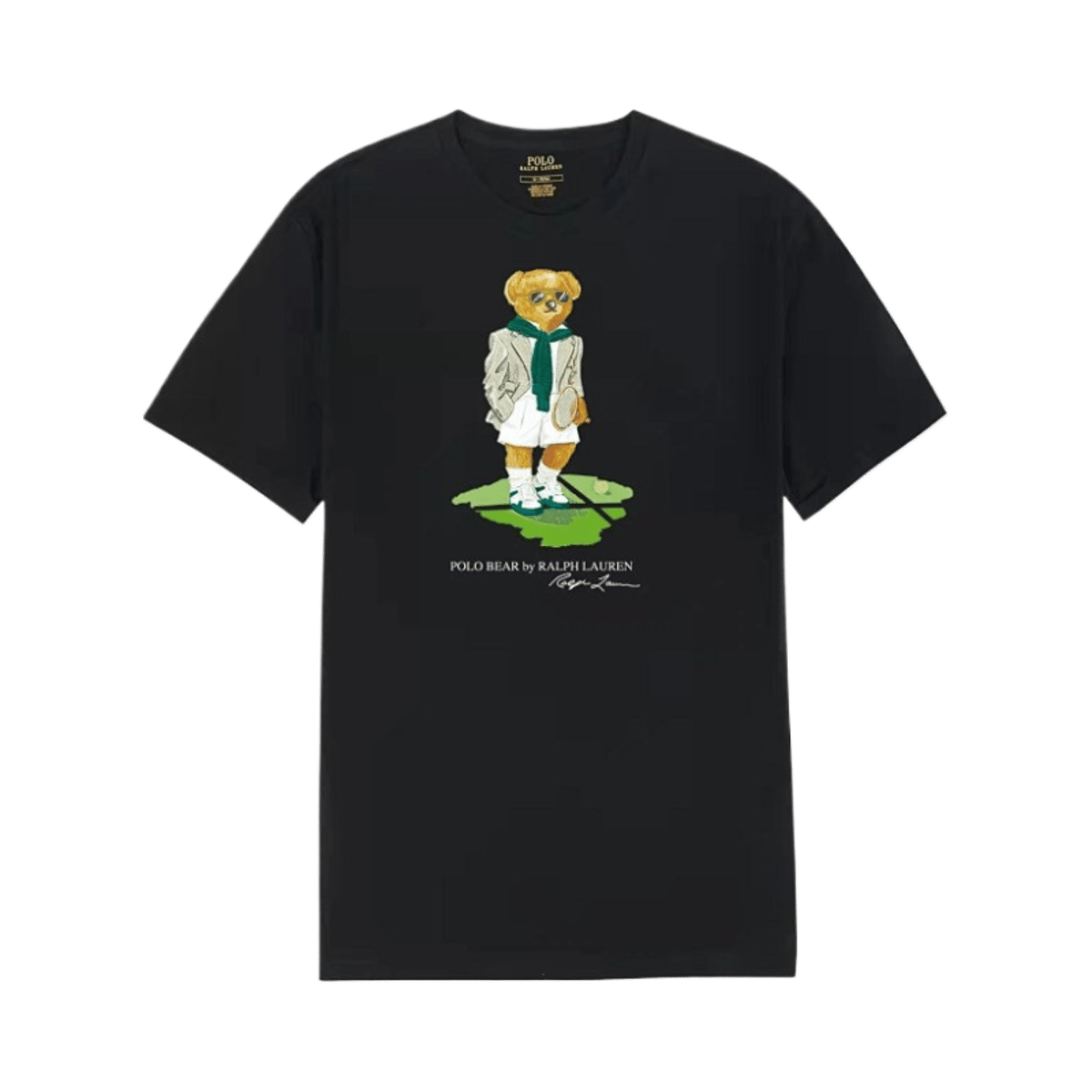 Ralph Lauren Polo Bear Graphic T-Shirt Black Men's Short Sleeve Tee — image 6