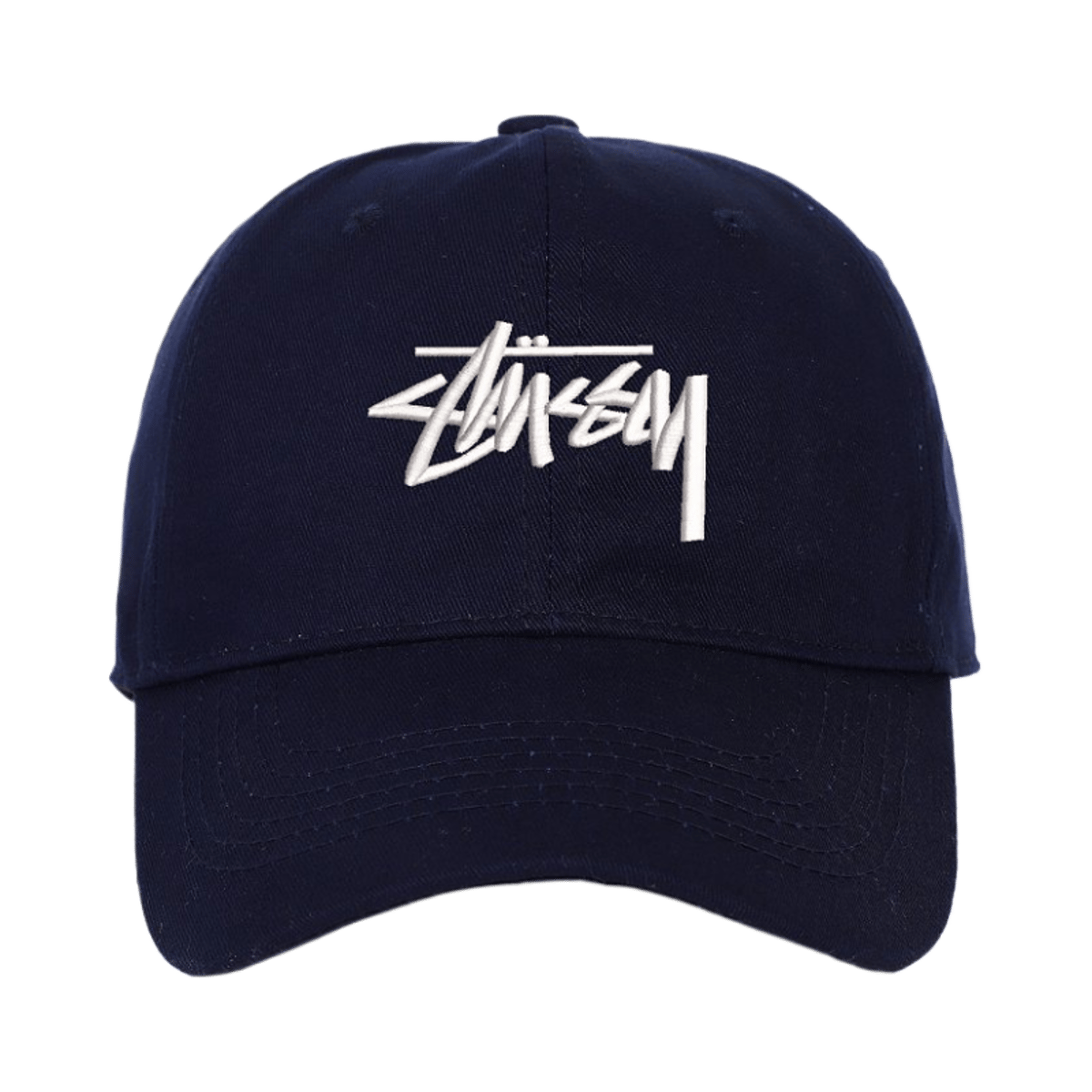 Stussy Classic Logo Embroidered Baseball Cap — image 10