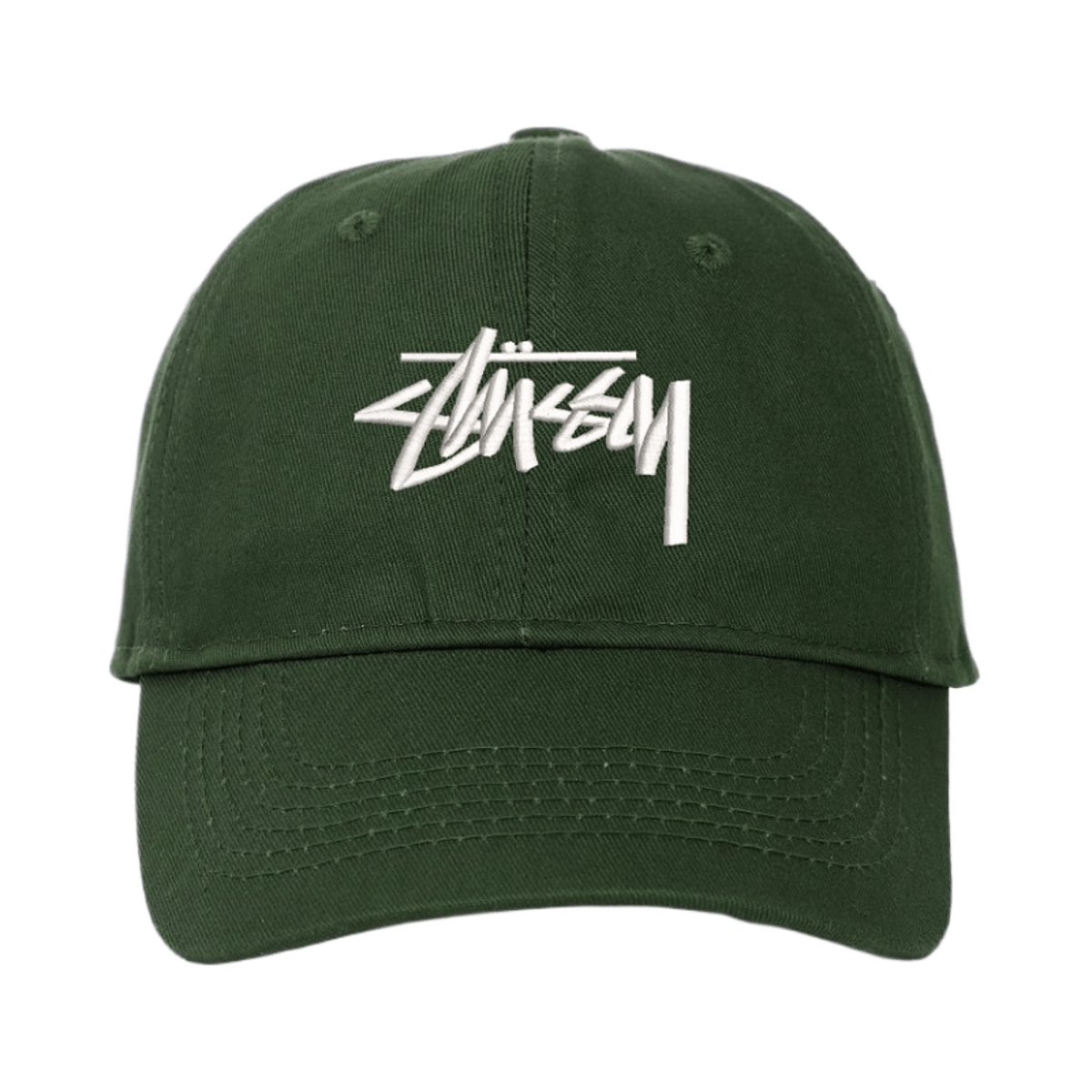 Stussy Classic Logo Embroidered Baseball Cap — image 14