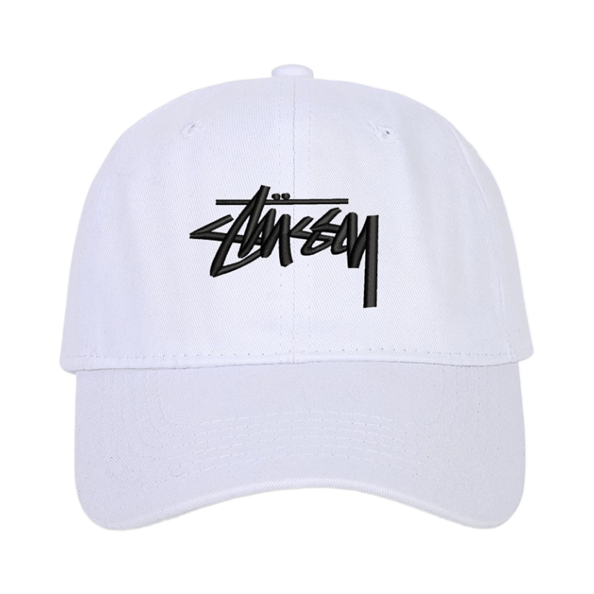 Stussy Classic Logo Embroidered Baseball Cap — image 2