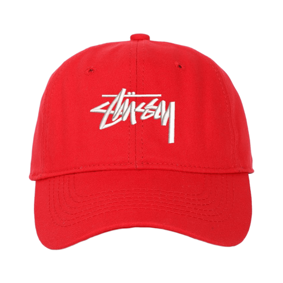 Stussy Classic Logo Embroidered Baseball Cap — image 6
