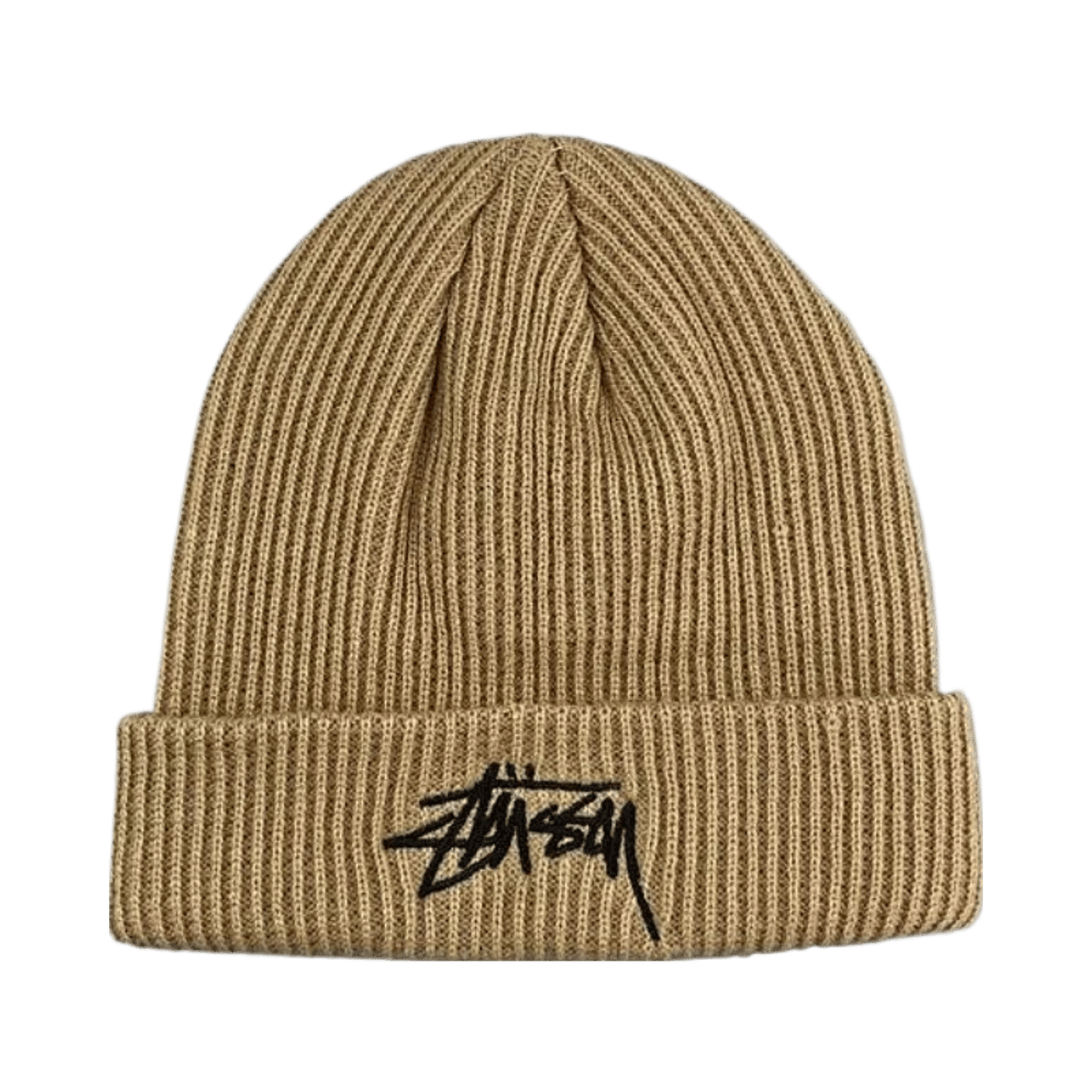 Stussy Embroidered Logo Knitted Beanie Hat Unisex Streetwear Winter Warm Cap — image 5