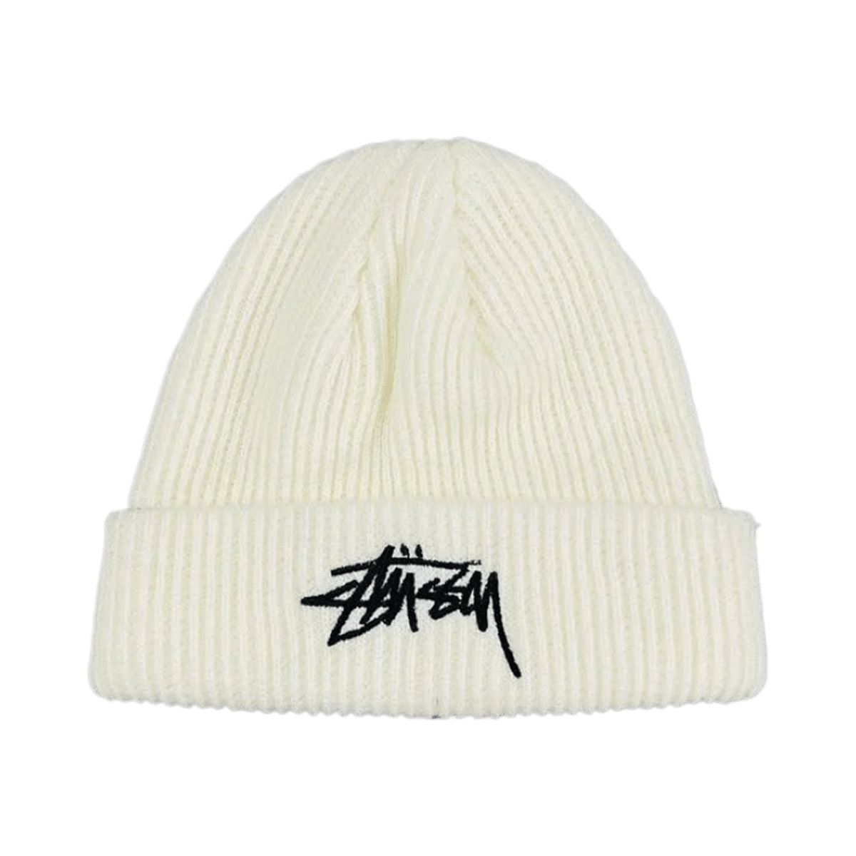 Stussy Embroidered Logo Knitted Beanie Hat Unisex Streetwear Winter Warm Cap — image 6