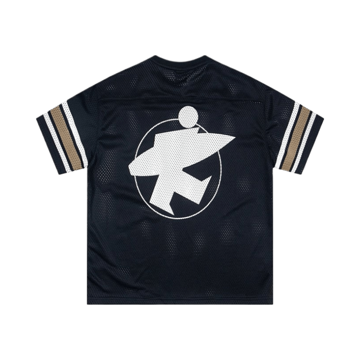 Stussy Football Jersey T Shirt White Mesh Graphic Tee — image 2