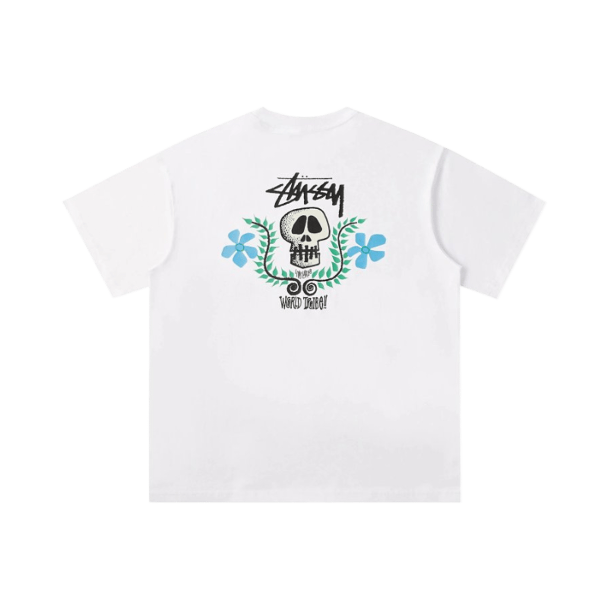 Stussy Football Jersey T Shirt White Mesh Graphic Tee — image 2