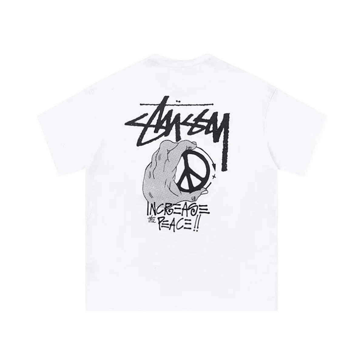 Stussy Football Jersey T Shirt White Mesh Graphic Tee — image 2